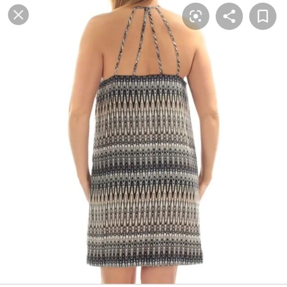 KENSIE XL Sound Wave Spaghetti Strap Dress - Picture 2 of 8